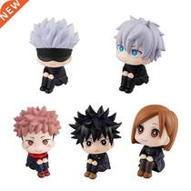 1pcs set Jujutsu Kaisen Figurin 10cm cute Gojo Satoru Action