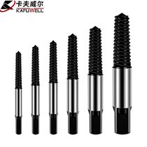 Kraftwell Screw Extractor Universal Anti-Tooth Wire Remover Broken Wire Tap 6-piece Set Screw Removal Tool