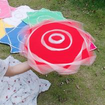 Thickened grade examination hemp yarn Northeastern Yangko dance handkerchief flower octagonal scarf square dance two-person square scarf handkerchief