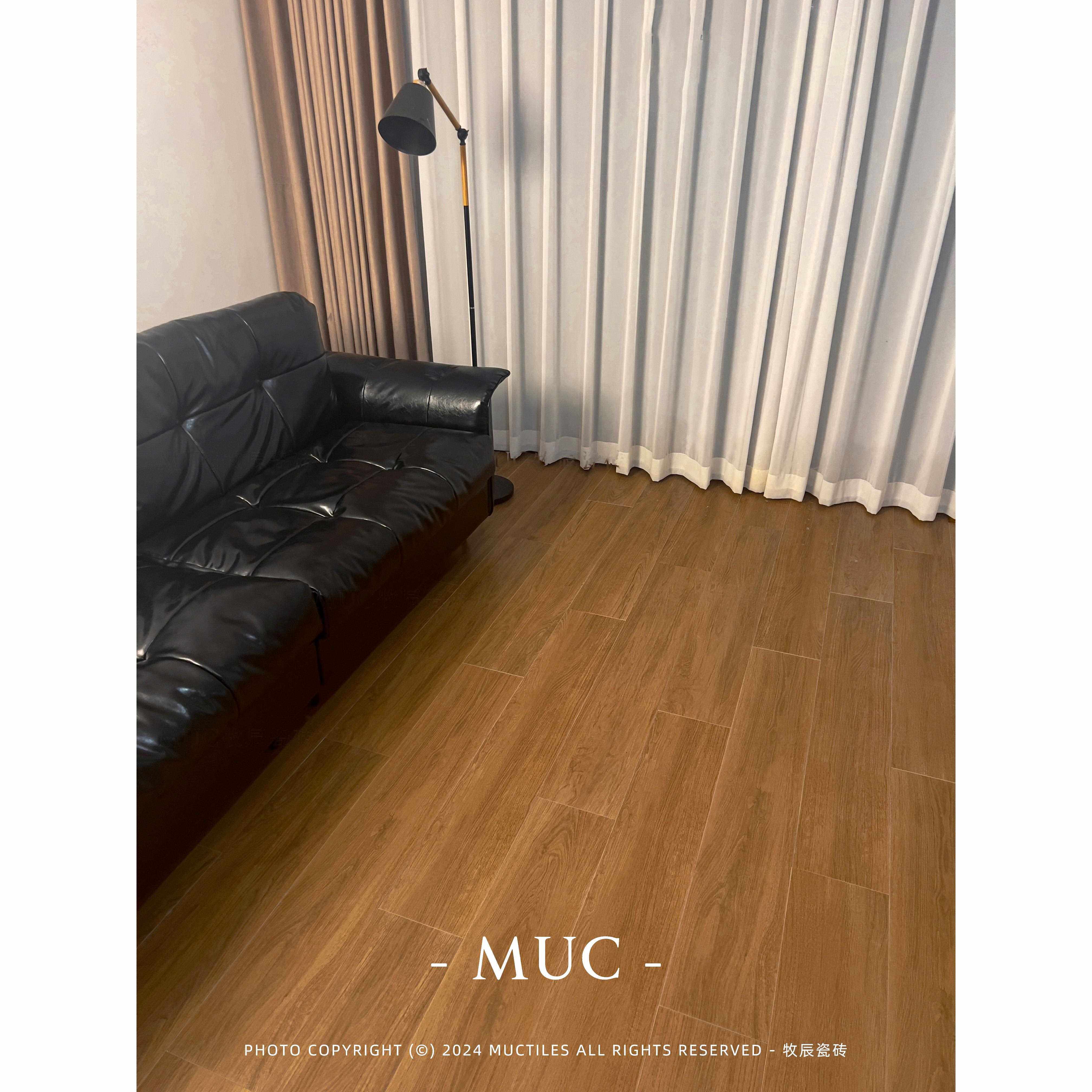牧辰200*1200复古木纹砖，全屋通铺如何打造温馨家居？🏡-木纹砖-淘宝好物网