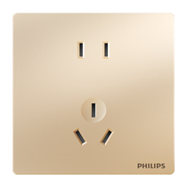 Philips telephone socket type 86 household wall concealed telephone line voice weak current switch panel Xin Yijin