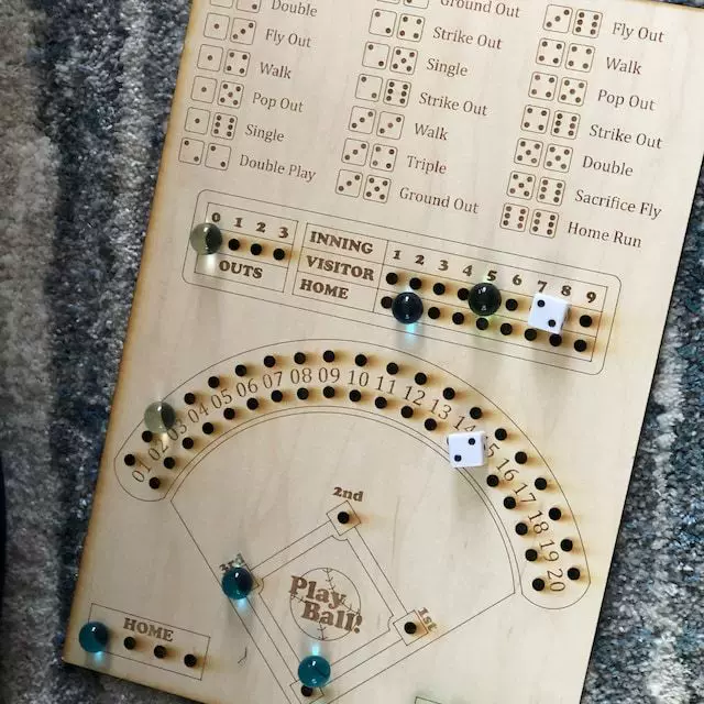 Независимая станция база́бельная игральная кость настольная игра бейсбол кости пикчуты игры