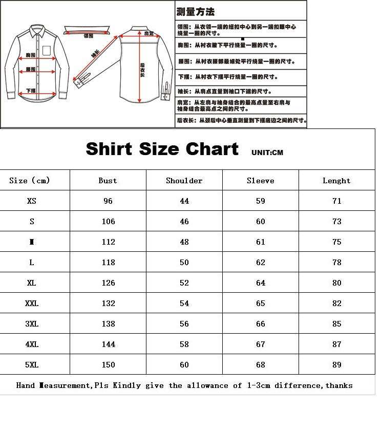 Джинсовая рубашка 2025men clothes新款男士衬衫欧美大码男士长袖衬衫休闲印花上衣
