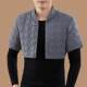 Shoulder-Protecting Vest for Sleeping, Suitable for Men Weighing 180-200 Pounds, Winter Fleece-Lined Thickened Loose-Fitting Warm Vest