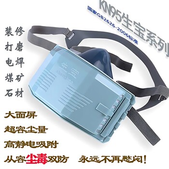 German Welder's Special Mask, Dust Mask, Industrial Dust Protection, Silicone Gas Mask, Particle Protection Face Mask
