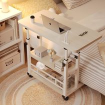 Bedside table movable lifting computer table simple student desk bedroom dormitory home study simple small table