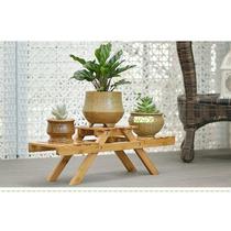 Plant Flower Shelf Stand Flower Pot Rack Holder Garden