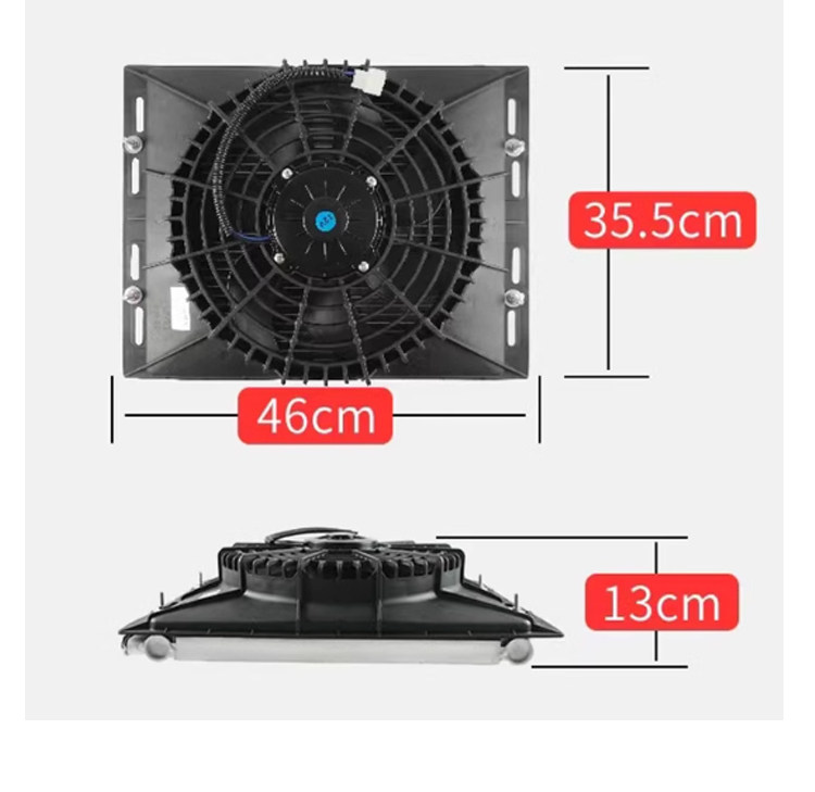 Rv Silent Parking Air Conditioner 12V Refrigeration Modified Frequency Conversion Hidden 48V Truck Bed Car 24V Car Air Conditioner