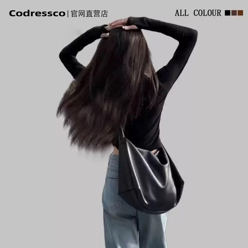2026 New Style Women's Soft Leather Large-Capacity Tote Bag, High-Quality Texture, Commuter Shoulder Crossbody Bag for Women 2026 New Style Women's Soft Leather Large-Capacity Tote Bag, High-Quality Texture, Commuter Shoulder Crossbody Bag for Women