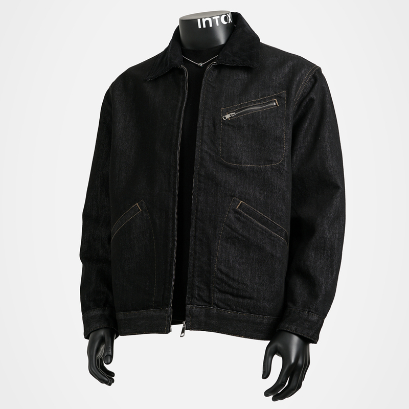Intox丨Spring and Autumn Trendy Brand Original Color Denim Jacket American Retro Turn-Down Collar Workwear Loose Casual Jacket for Men Intox丨Spring and Autumn Trendy Brand Original Color Denim Jacket American Retro Turn-Down Collar Workwear Loose Casual Jacket for Men