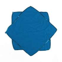 Two people turned star anise handkerchief Silk Seedlings handkerchief Props Dancing items Square Dance Handshaves 90101 Great Red -2