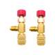 Air Conditioning Vacuum Adapter with Refrigerant Safety Valve, R410 Anti-Freeze, R22 Adapter, Liquid Filling Valve