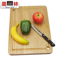 Inkwood rubber wood oak cutting board thickened double-sided QHK meat rectangular solid cutting board kitchen cutting board cutting