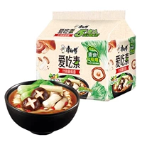 [Классическая не пряная] 5 пакетов разнообразной грибной лапши ...