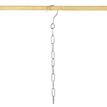 Wardrobe stainless steel ten-purpose storage hole home hook balcony * multi-functional clothes hanger drying rack clothes chain foldable