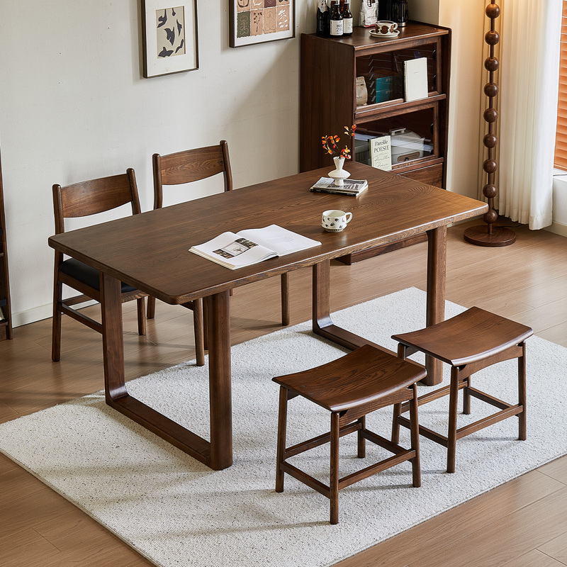 Solid Wood Long Desk for Living Room, Home Study Desk, Long Table, Office Desk, Large Desk for Living Room Use, Large Board Table