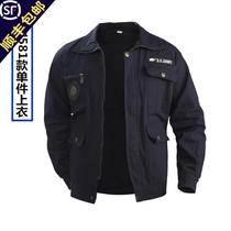 Work clothes mens tops pure cotton spring and autumn wear-resistant anti-scalding welder auto repair factory uniform jacket labor protection clothing customization