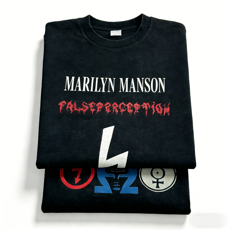 [Marilyn Monroe] Heavyweight Pure Cotton Unisex Short-Sleeved T-Shirt