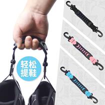 Roller skates shoe buckle hand buckle hook skating ski skate shoe handle strap snowshoe shoe lace pulley accessories