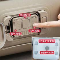 (Lithium battery pump) one-click inflatable automatic air mattress outdoor tent camping air mattress double foldable