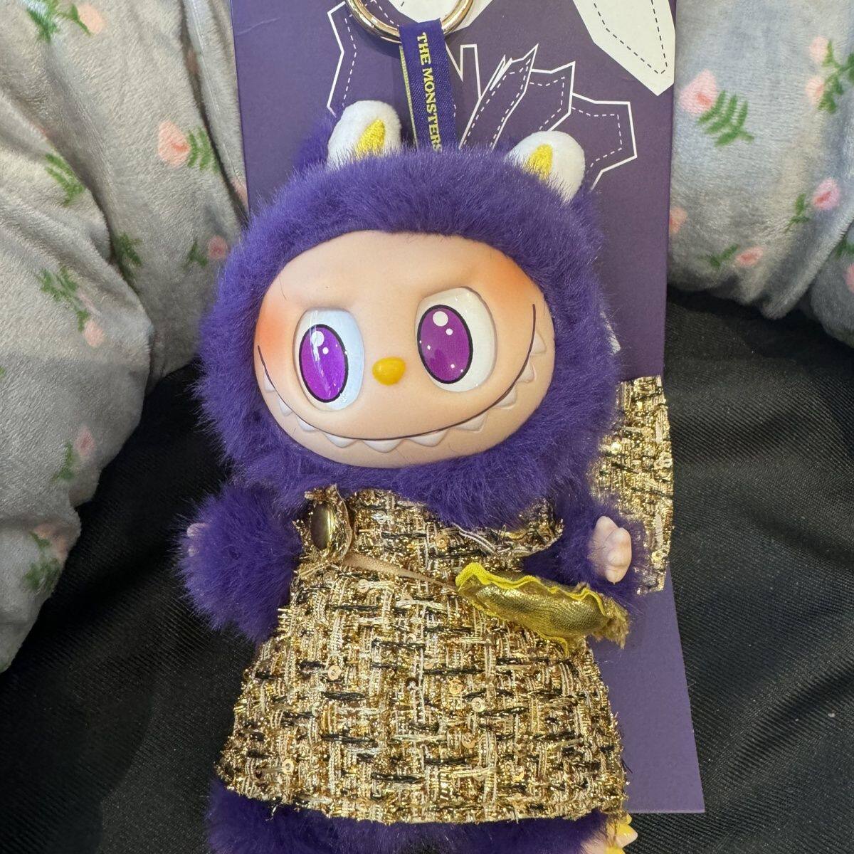 POPMART LABUBU WINGS 梗胶限定紫米兰，萌力全开！?-潮玩大体/潮玩大 