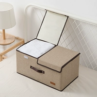 Бежевый, можно стирать, из хлопка и льна