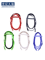 New product 2024 Century Jiurui PVC water rein anti-slip rein speed water rein bridle saddle accessories bit