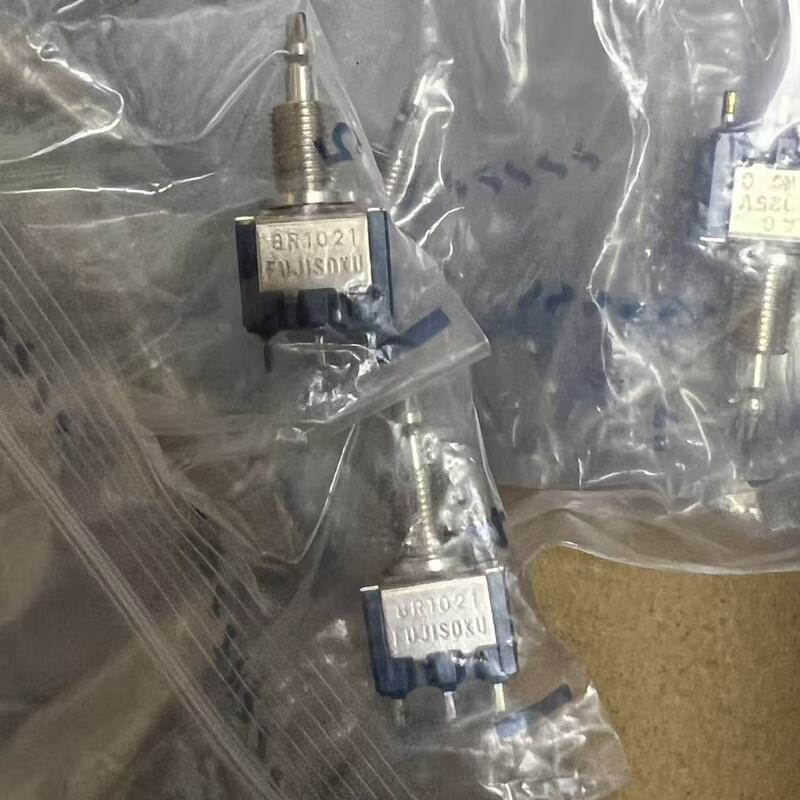 Original Imported Fuji 8R1021 Push Button Switch 3A 125V Normally Closed Normally Open Toggle Switch