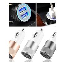 Universal Dual USB Port Phone Charger For Car Socket Adapter