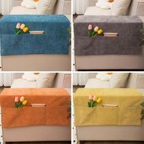 Simple sofa armrest cushion cover cloth on both sides Nikuan anti-539 skier dustproof cover towel cover universal handle plus