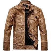 Mens Leather Jackets Autumn Winter Male Classic Motorcycle H
