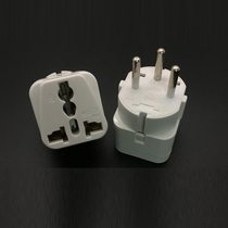 Israeli travel conversion plug round embedded Israeli three-round power adapter converter