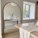 Средний стиль скандинавской зеркало всего тела