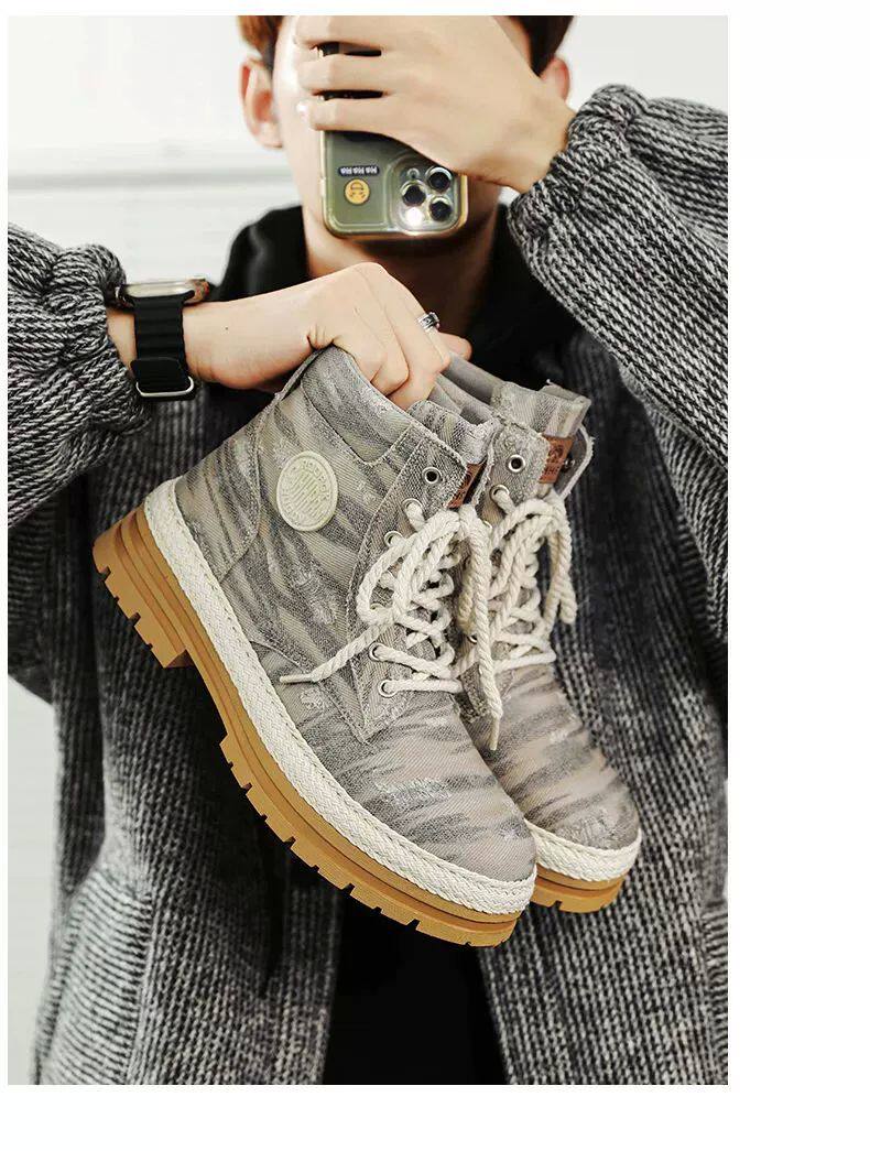 берцы cyytl 2023 mens boots casual shoes cowboy military platform OTHER