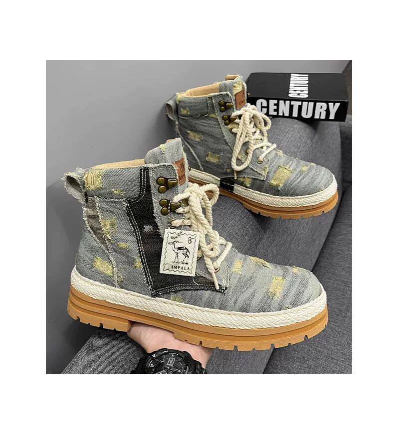 берцы cyytl 2023 mens boots casual shoes cowboy military platform OTHER