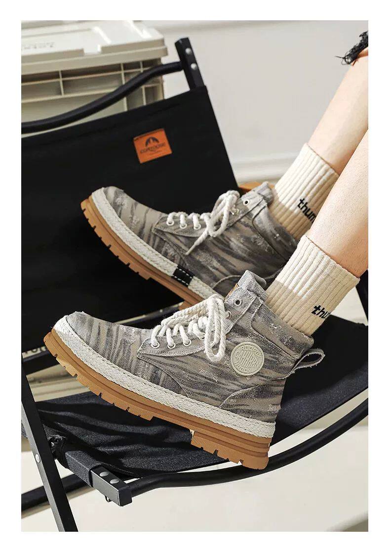 берцы cyytl 2023 mens boots casual shoes cowboy military platform OTHER