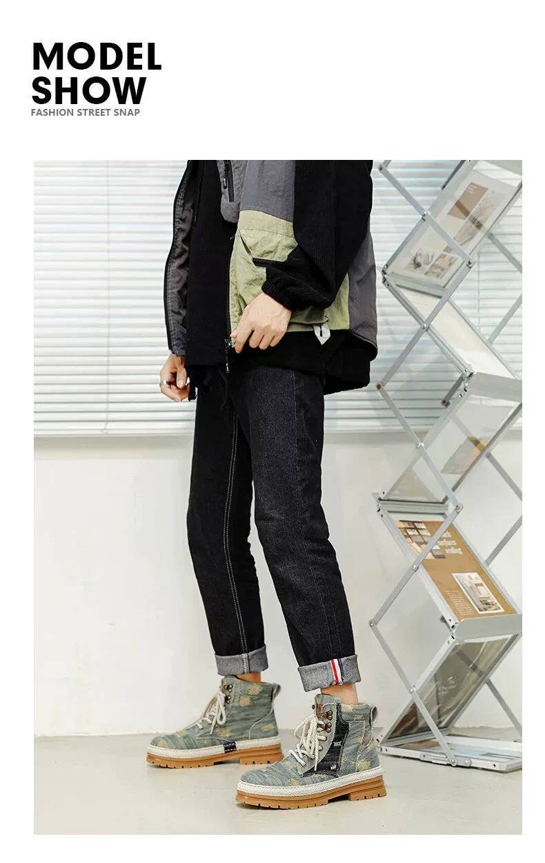 берцы cyytl 2023 mens boots casual shoes cowboy military platform OTHER
