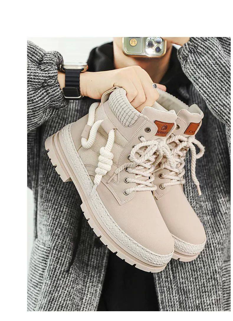 берцы cyytl 2023 mens boots casual shoes cowboy military platform OTHER