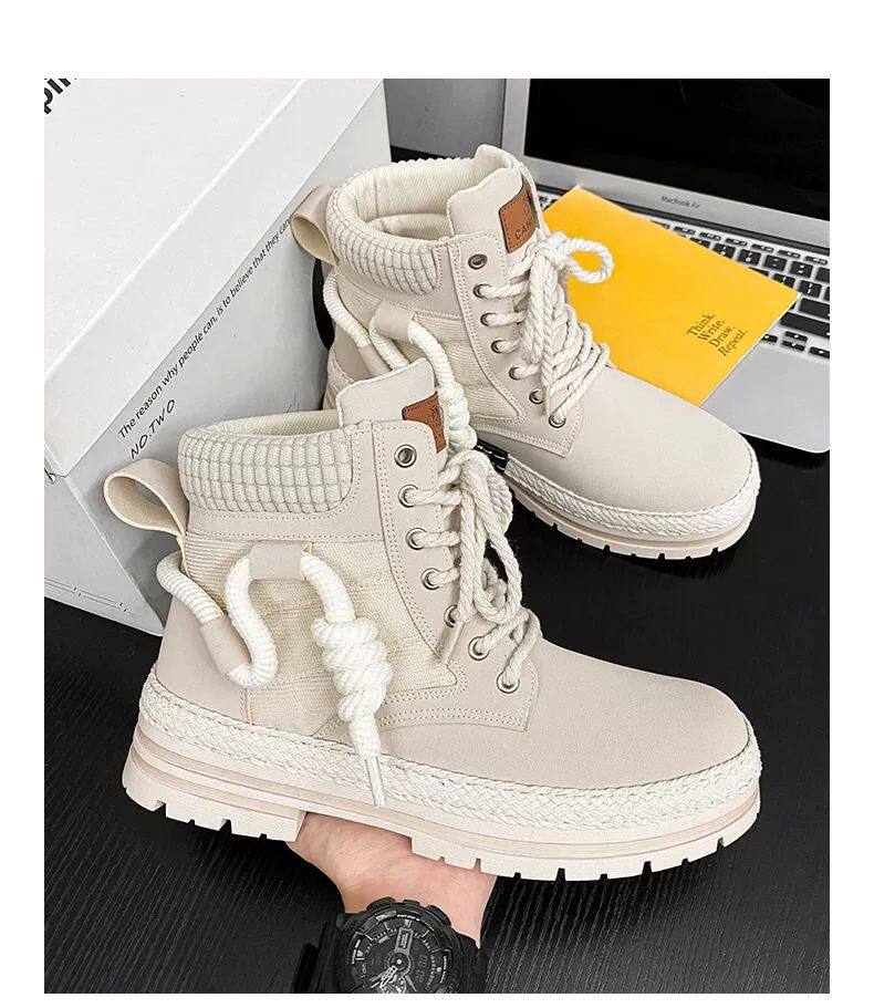 берцы cyytl 2023 mens boots casual shoes cowboy military platform OTHER