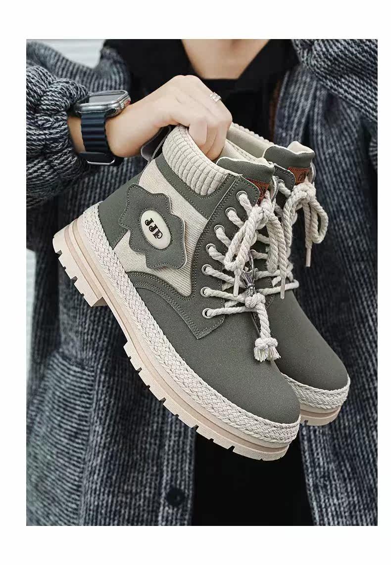 берцы cyytl 2023 mens boots casual shoes cowboy military platform OTHER