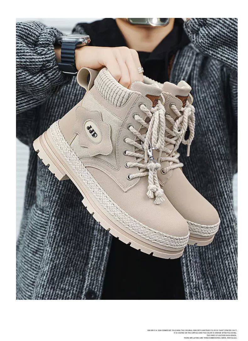 берцы cyytl 2023 mens boots casual shoes cowboy military platform OTHER