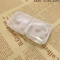 Swimming nose plug nose clip invisible diving waterproof silicone earplug set anti-choking water artifact mermaid underwater photography