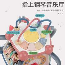 1 toy hexahedron moon 0 pat a baby educational hand pat 2 music one 8 toddler 7 baby 6 children drum early education years old