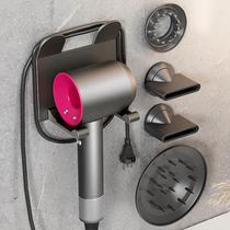 Bathroom hair dryer storage rack without punching bracket Dyson hair dryer wall hanging rack bathroom hair dryer storage rack