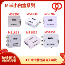 Mini AV2HDMI Adapter Professional Composite CVBS RCA Audio V