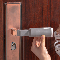 Silicone door handle protective cover door handle bedroom door lock pad anti-static anti-freeze universal entry handle glove anti-collision cover