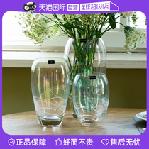 (Self-operated) DARTINGTON British imported crystal glass creative pearlescent water-cultured flower vase ornaments