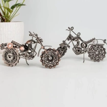 1Pc Motorcycle Art Sculpture Anti-oxidation Metal