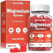 Gumalifes 700mg Magnesium Glycinate Gummies Enhance Rela