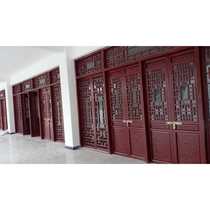 Chinese antique screens antique doors and windows Chinese lattice entrance partitions lattice solid wood doors and windows carvings